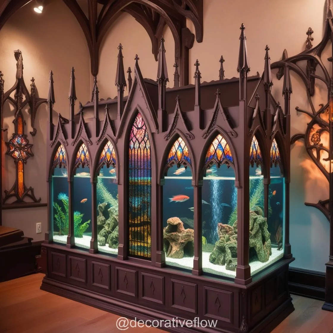 Gothic Aquariums: A Dark and Enchanting Twist on Aquarium Design