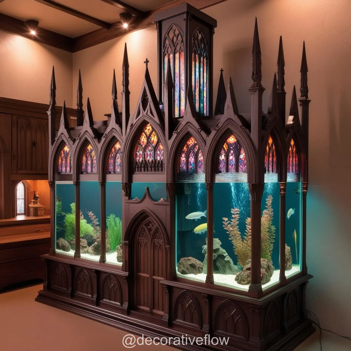 Gothic Aquariums: A Dark and Enchanting Twist on Aquarium Design