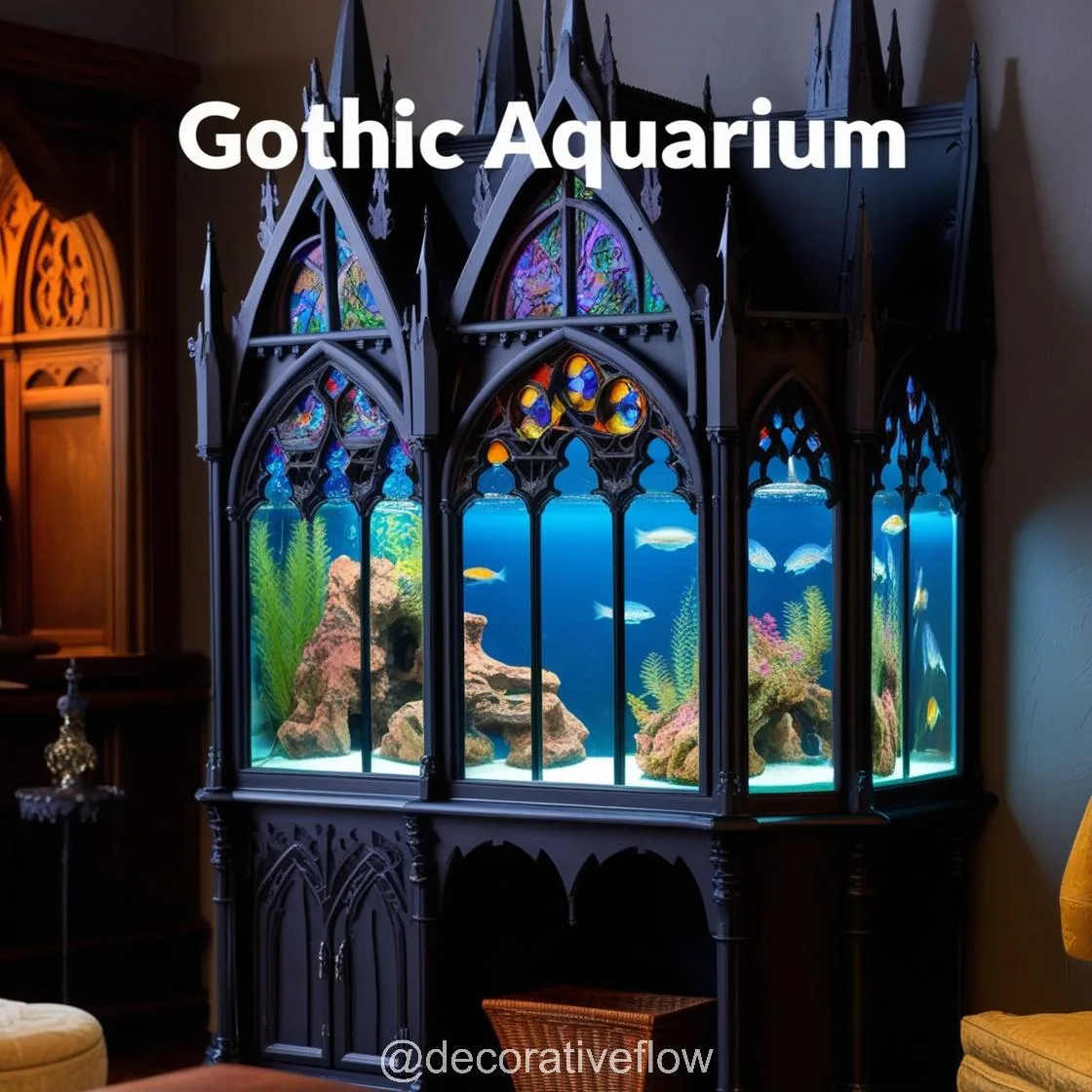 Gothic Aquariums: A Dark and Enchanting Twist on Aquarium Design