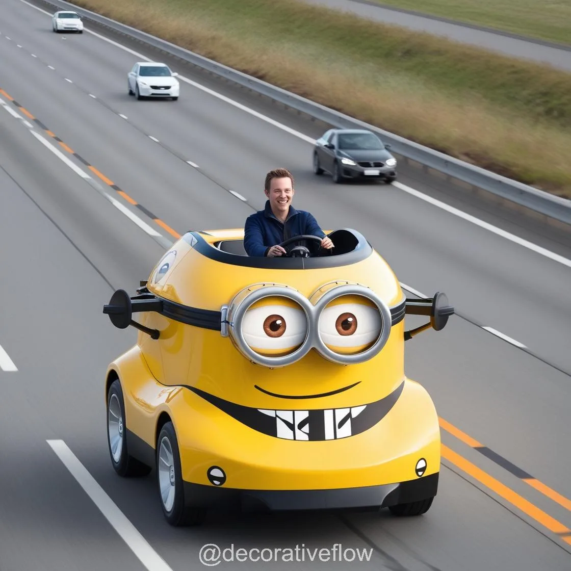 Explore the World in a Minion Shaped Car: Where Fun Meets Function