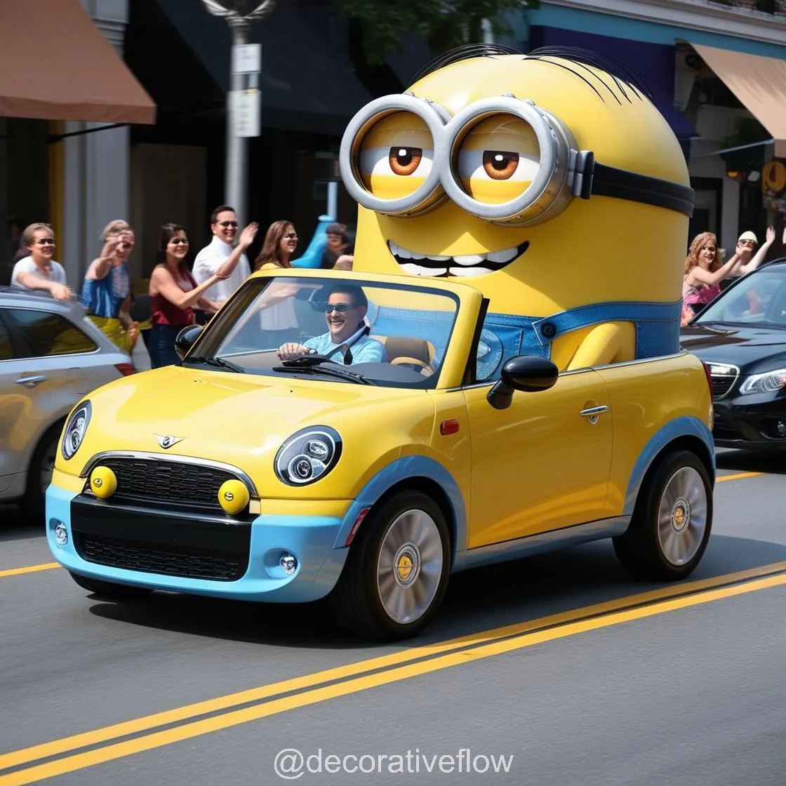 Explore the World in a Minion Shaped Car: Where Fun Meets Function