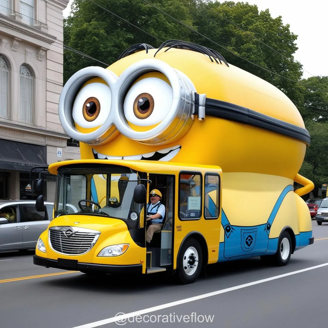 Explore the World in a Minion Shaped Car: Where Fun Meets Function