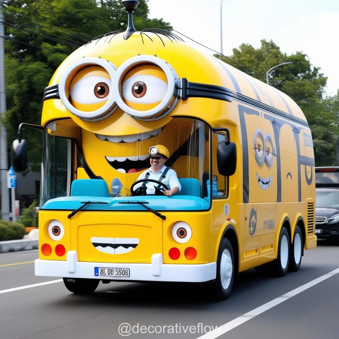 Explore the World in a Minion Shaped Car: Where Fun Meets Function