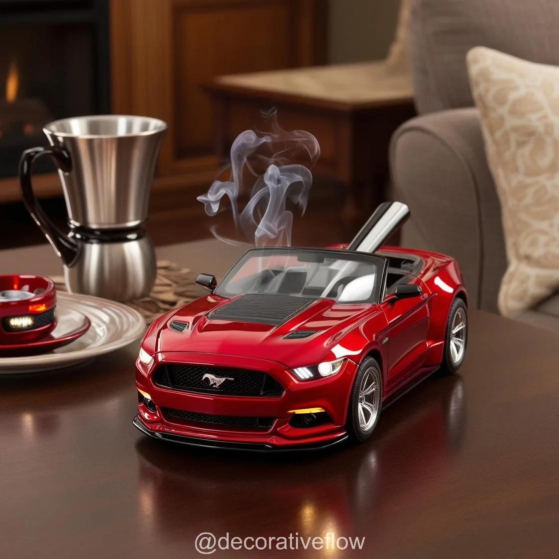 Rev Up Your Coffee Routine with the Iconic Mustang Shaped Coffee Mug