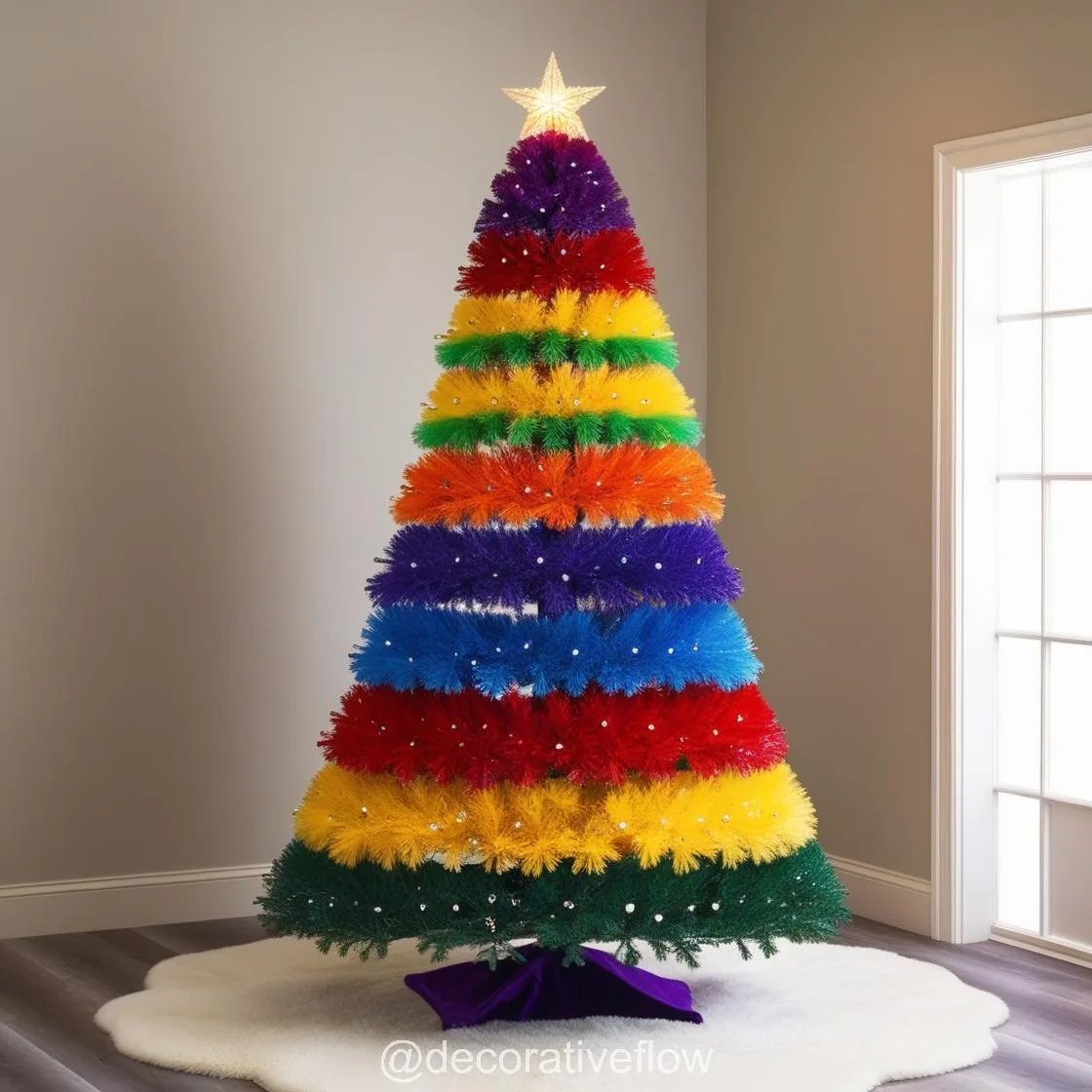 Brighten Your Holidays: The Magic of Rainbow Christmas Trees