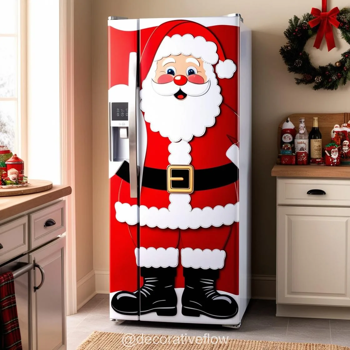 Santa Claus Refrigerator: A Refrigerator That Brings Holiday Cheer Year-Round