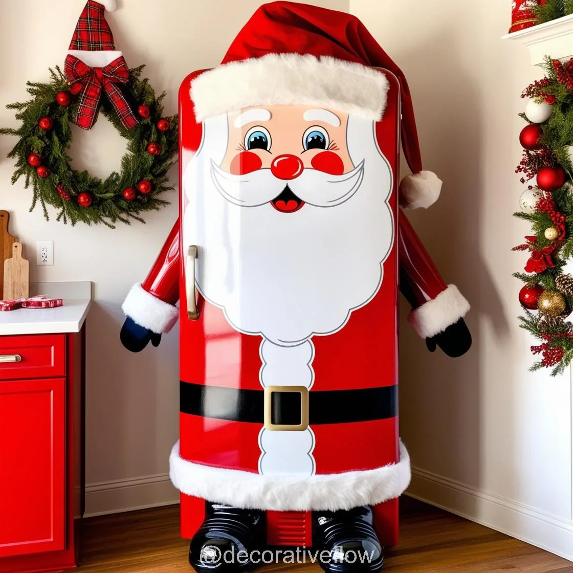 Santa Claus Refrigerator: A Refrigerator That Brings Holiday Cheer Year-Round