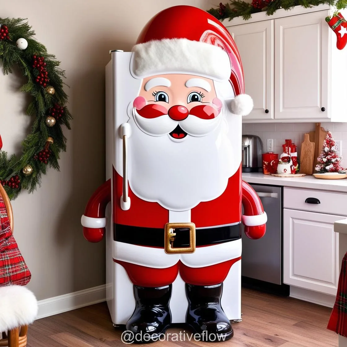 Santa Claus Refrigerator: A Refrigerator That Brings Holiday Cheer Year-Round