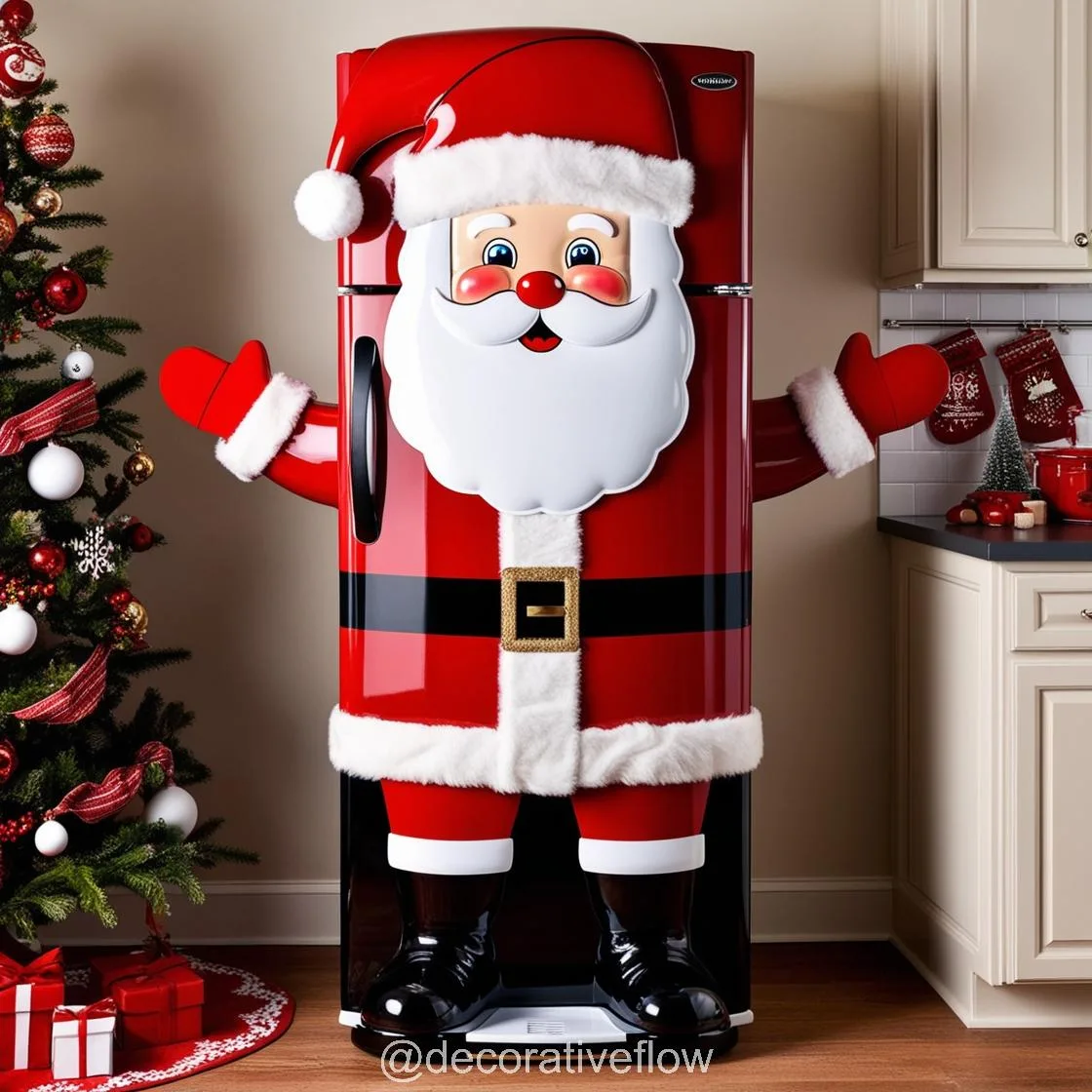 Santa Claus Refrigerator: A Refrigerator That Brings Holiday Cheer Year-Round