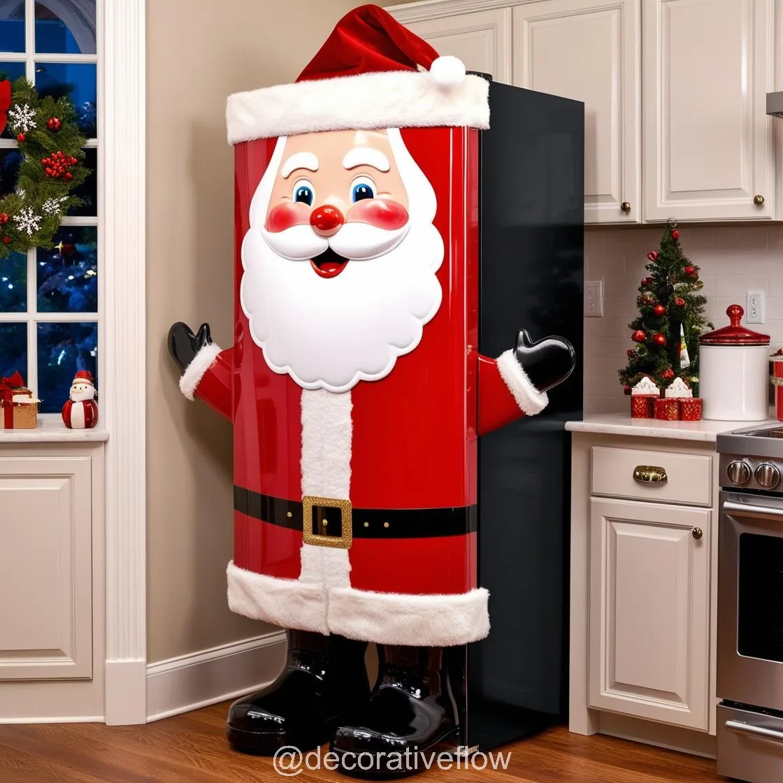 Santa Claus Refrigerator: A Refrigerator That Brings Holiday Cheer Year-Round