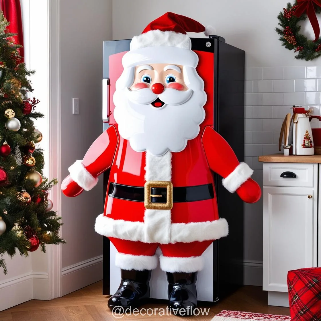 Santa Claus Refrigerator: A Refrigerator That Brings Holiday Cheer Year-Round