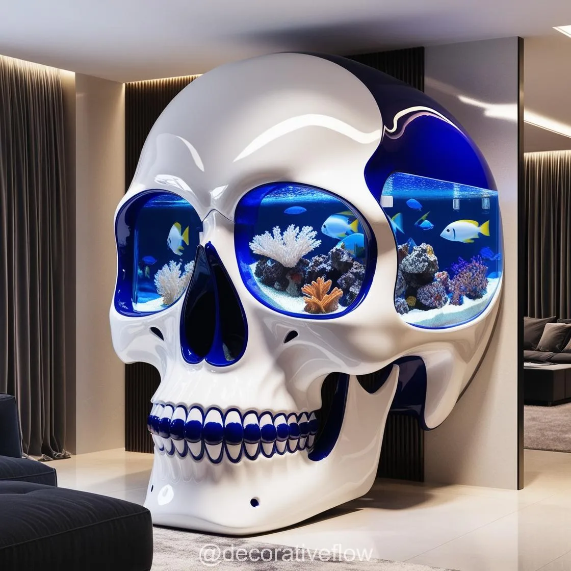 Skull Aquariums: Adding Mystery and Style to Your Underwater World