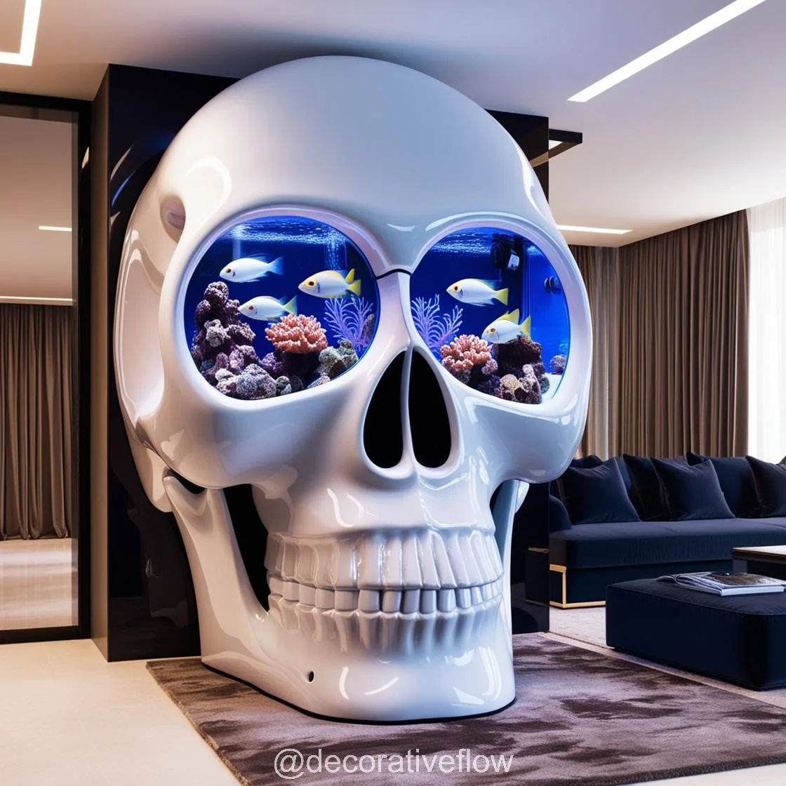 Skull Aquariums: Adding Mystery and Style to Your Underwater World