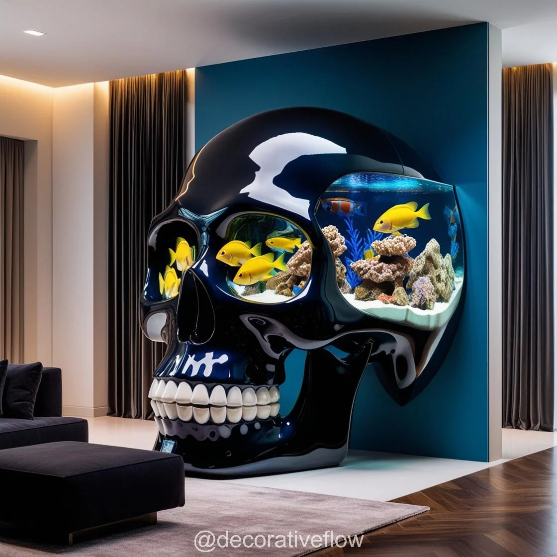 Skull Aquariums: Adding Mystery and Style to Your Underwater World