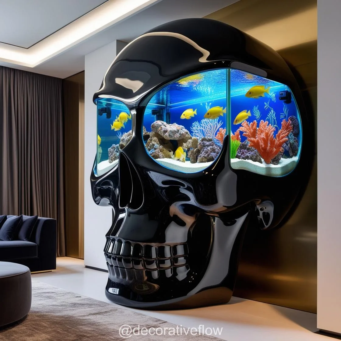 Skull Aquariums: Adding Mystery and Style to Your Underwater World