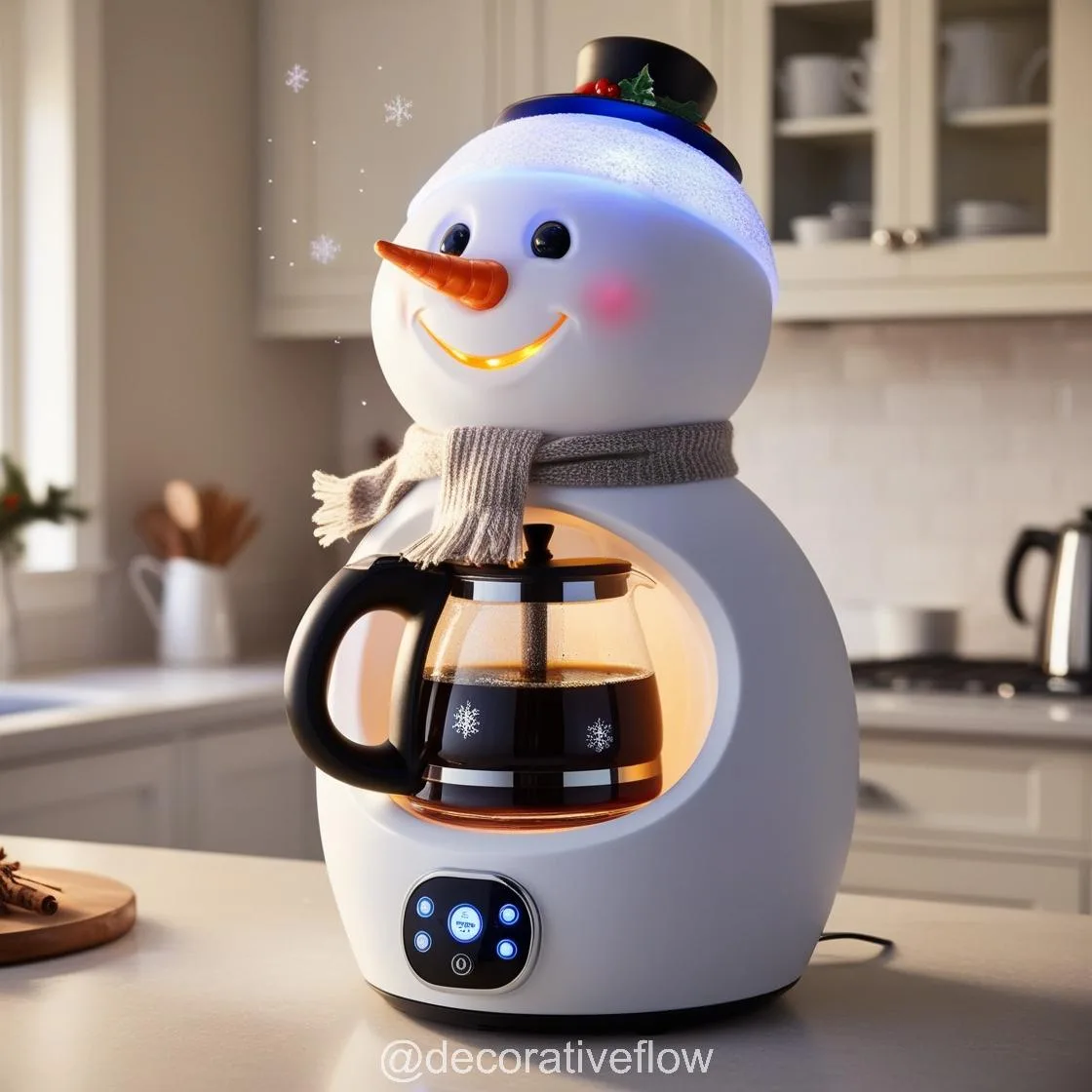 Cozy Up This Season: The Snowman Coffee Maker for Warm and Joyful Moments