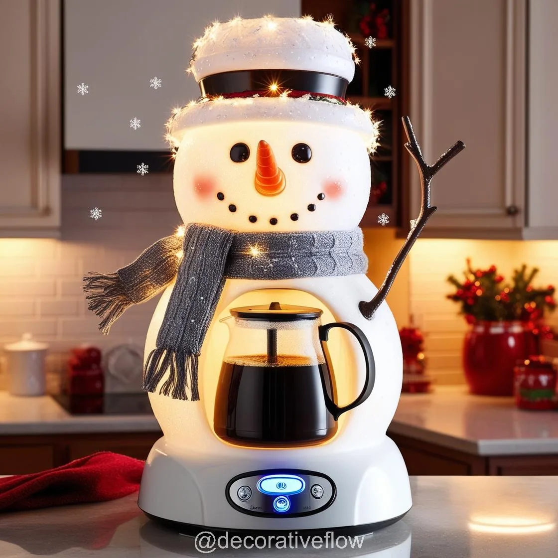 Cozy Up This Season: The Snowman Coffee Maker for Warm and Joyful Moments