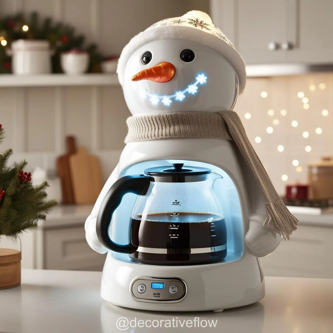 Cozy Up This Season: The Snowman Coffee Maker for Warm and Joyful Moments