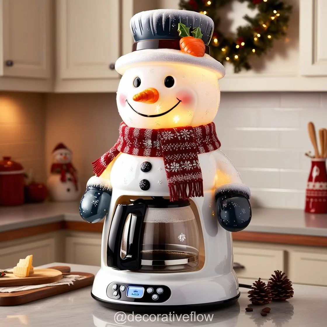 Cozy Up This Season: The Snowman Coffee Maker for Warm and Joyful Moments