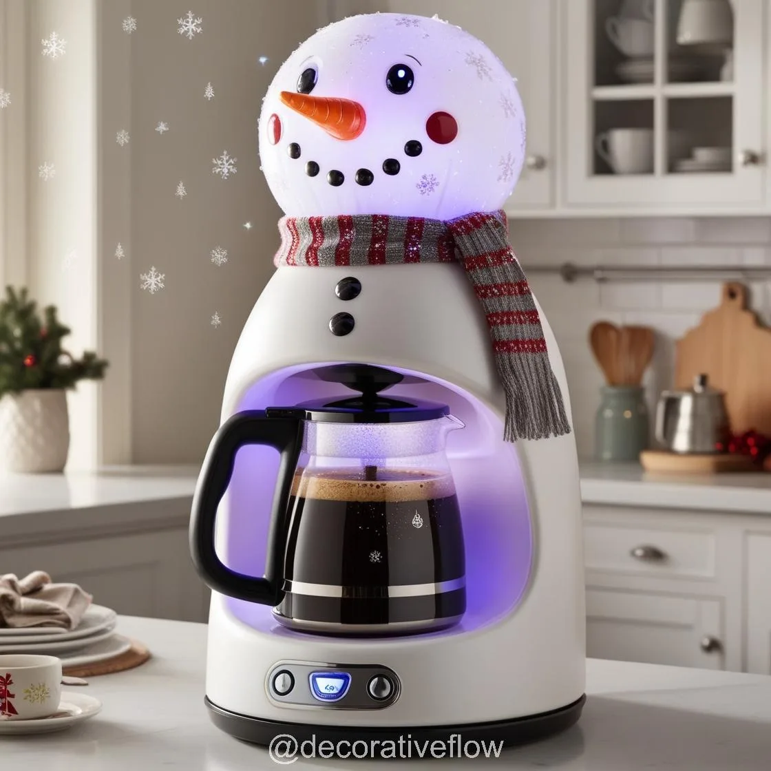 Cozy Up This Season: The Snowman Coffee Maker for Warm and Joyful Moments