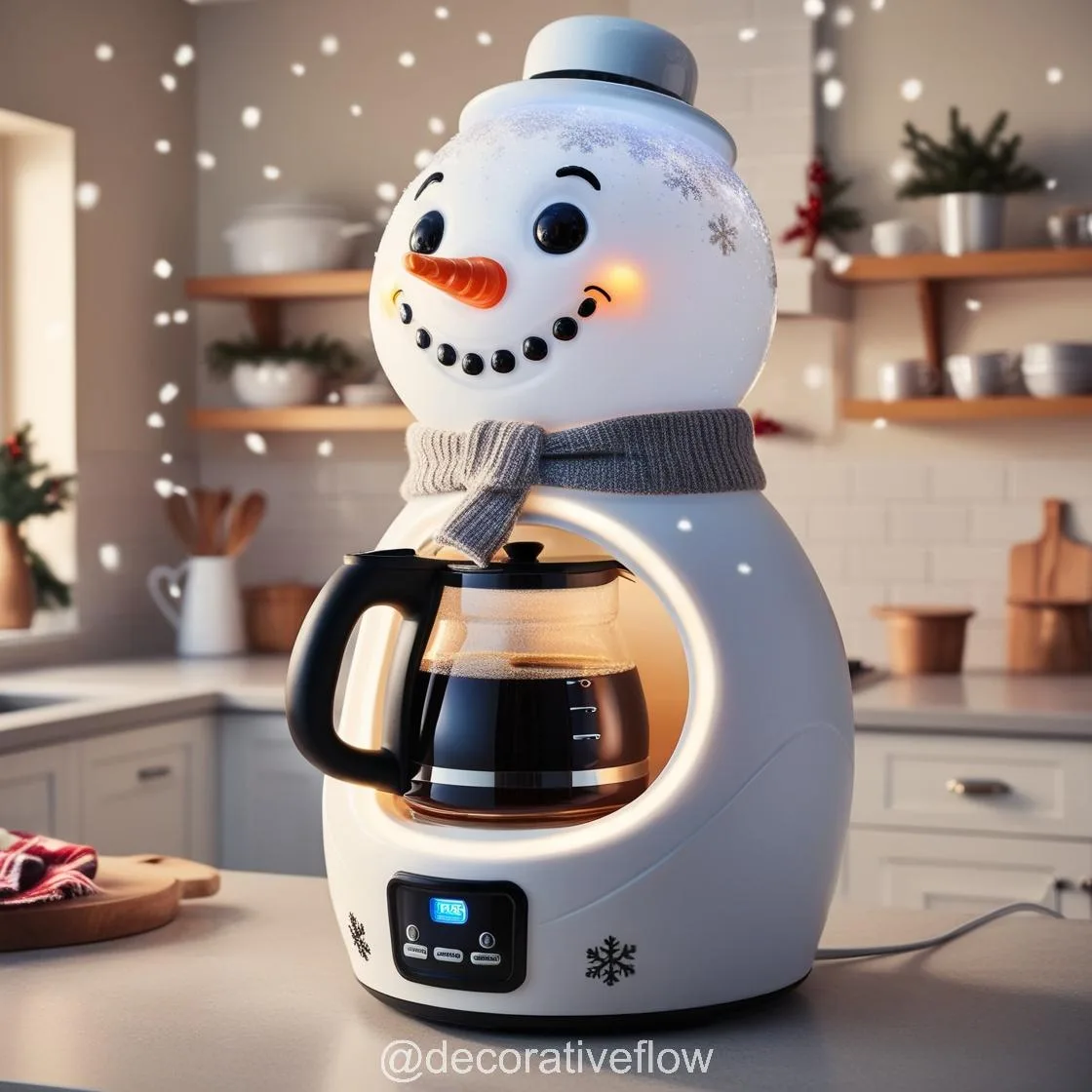 Cozy Up This Season: The Snowman Coffee Maker for Warm and Joyful Moments