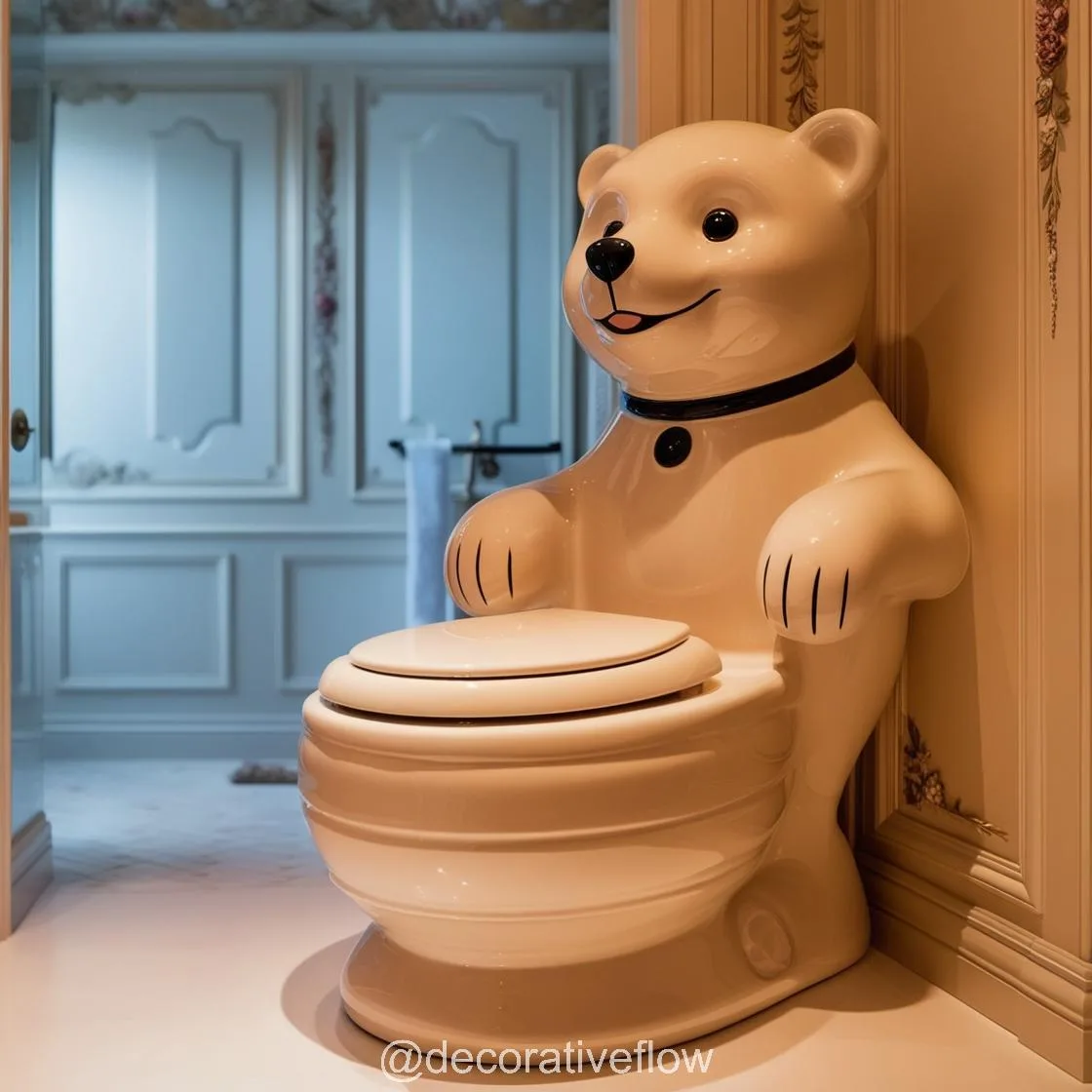 Teddy Bear Toilet: Bringing Fun and Comfort to Your Bathroom Experience