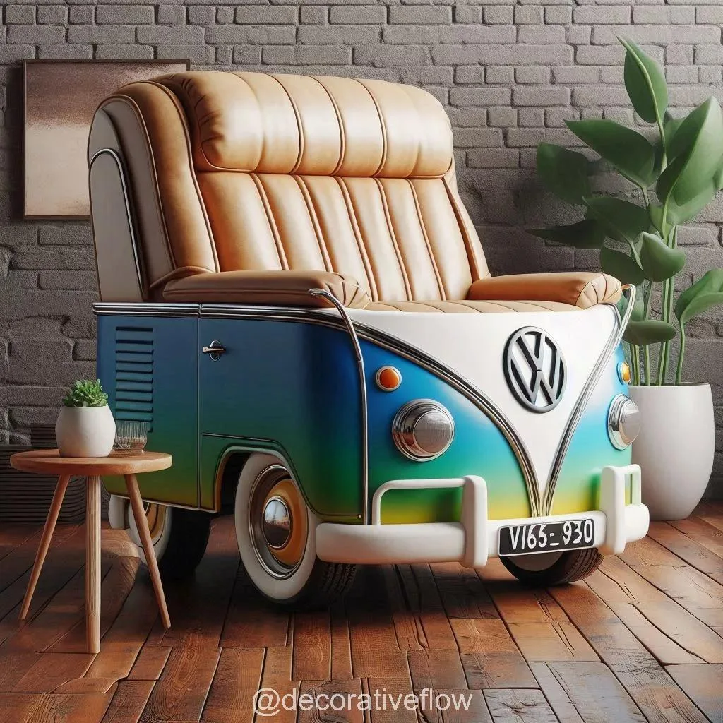 Volkswagen-Inspired Recliner: Transform Your Living Space with Automotive Luxury