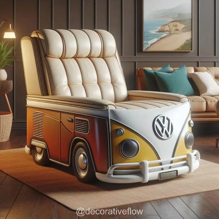 Volkswagen-Inspired Recliner: Transform Your Living Space with Automotive Luxury