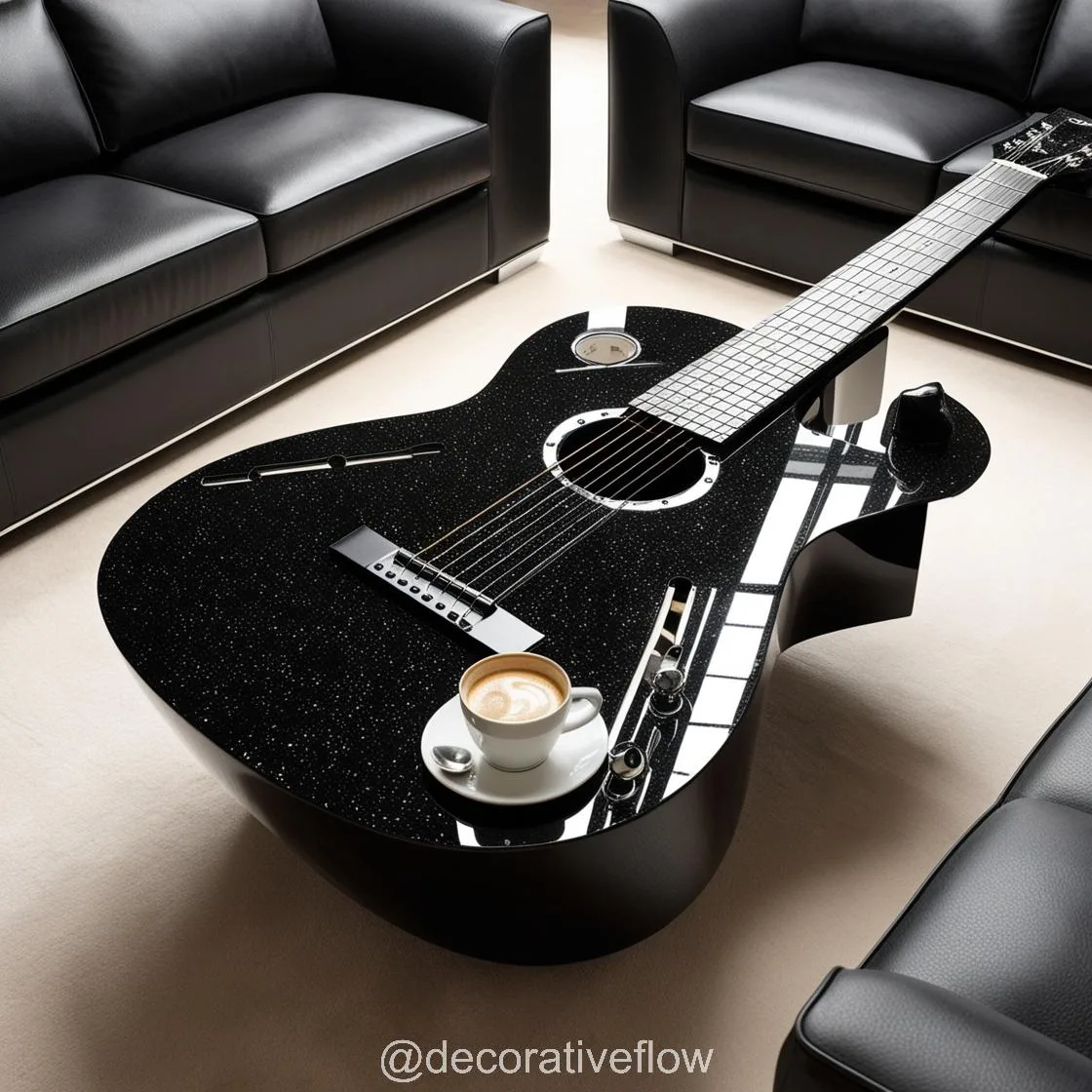 Strumming Style: How a Guitar Coffee Table Can Add Unique Charm to Your Home