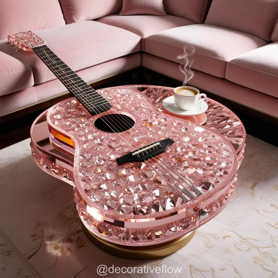 Strumming Style: How a Guitar Coffee Table Can Add Unique Charm to Your Home