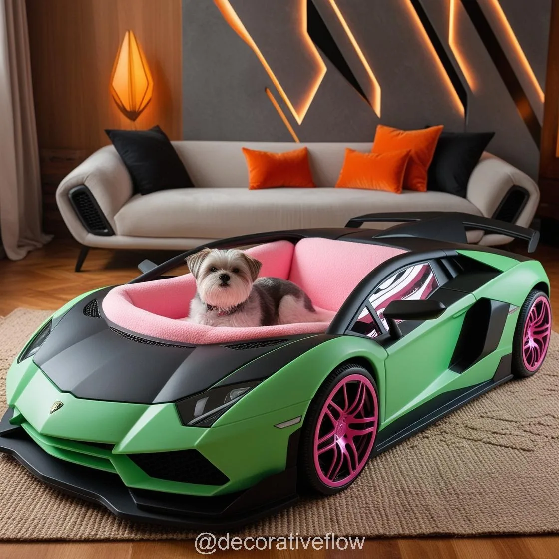 Unleash the Power of Luxury: Why Your Pet Needs a Lamborghini-Inspired Pet Bed