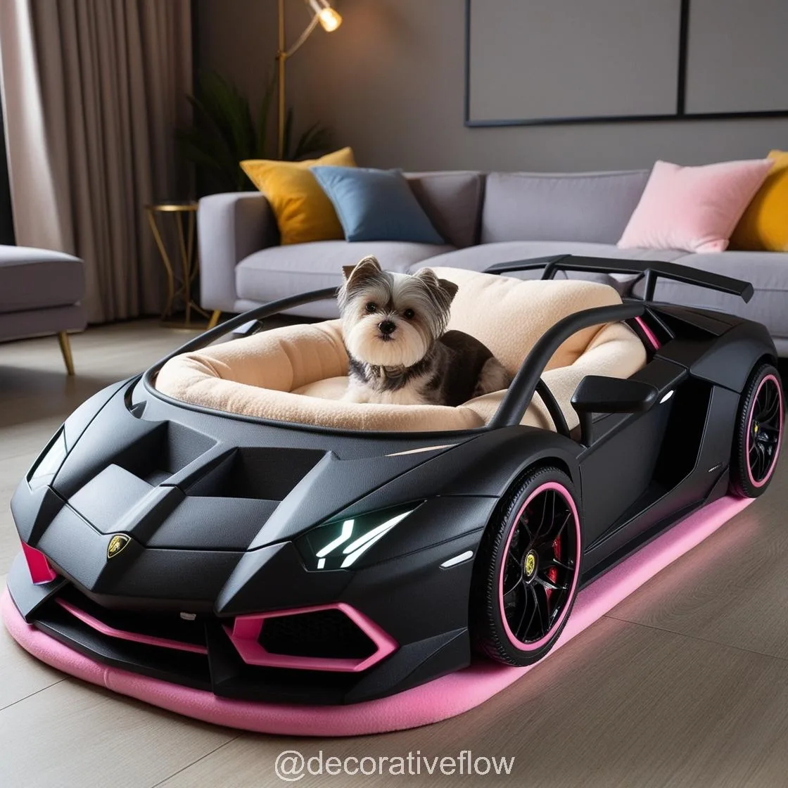 Unleash the Power of Luxury: Why Your Pet Needs a Lamborghini-Inspired Pet Bed