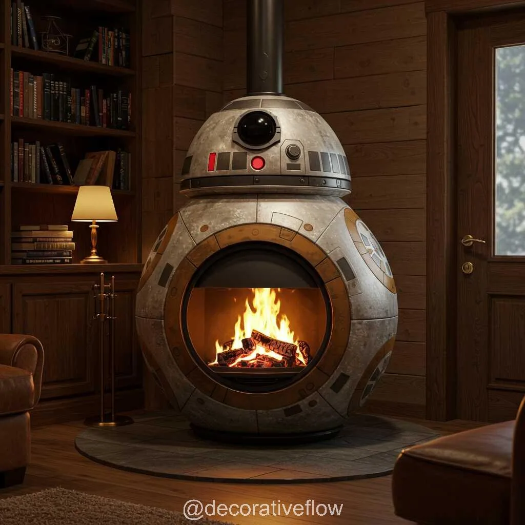 Giant Star Wars Fireplaces: The Ultimate Focal Point for Your Living Space