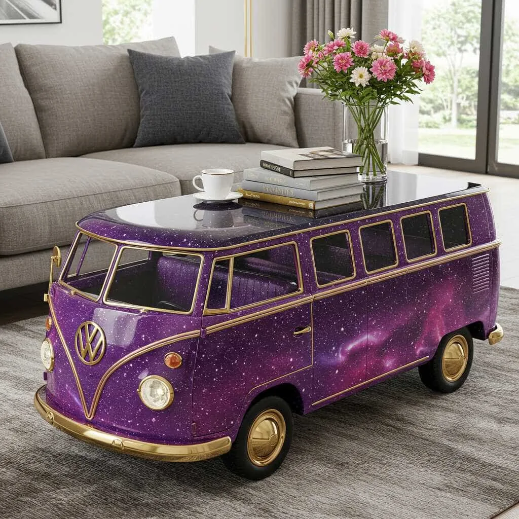 Discovering the Charm of Volkswagen Bus Coffee Tables – A Journey into Fun and Functionality