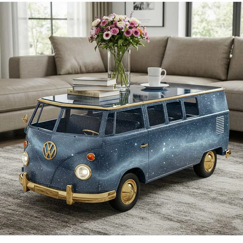 How to Use Volkswagen Bus Coffee Tables Effectively