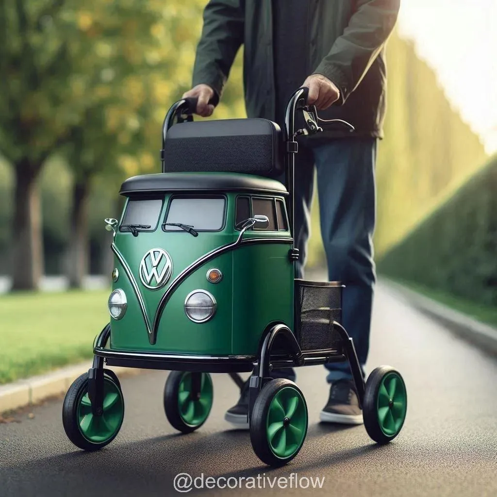 Cruise in Style with Volkswagen Bus Walkers: The Perfect Blend of Mobility and Nostalgia