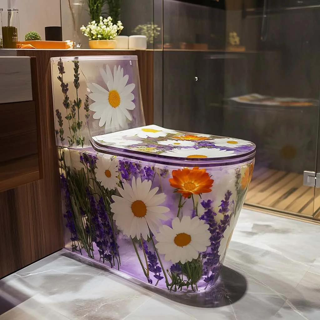 The Unique Appeal of Stunning Epoxy Toilets