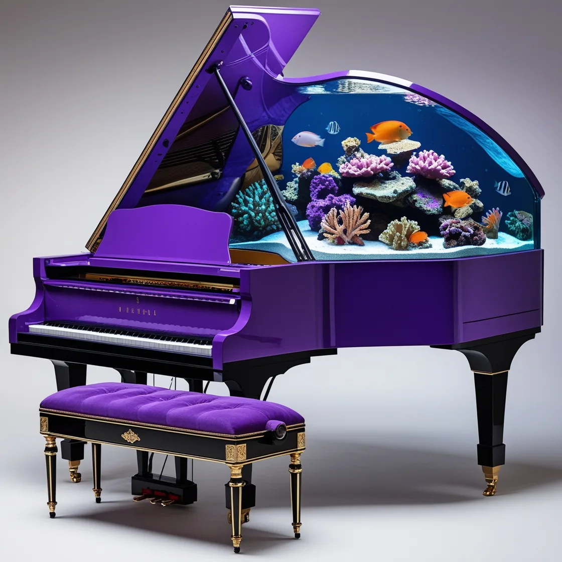 How Aquarium Pianos Are Designed and Constructed