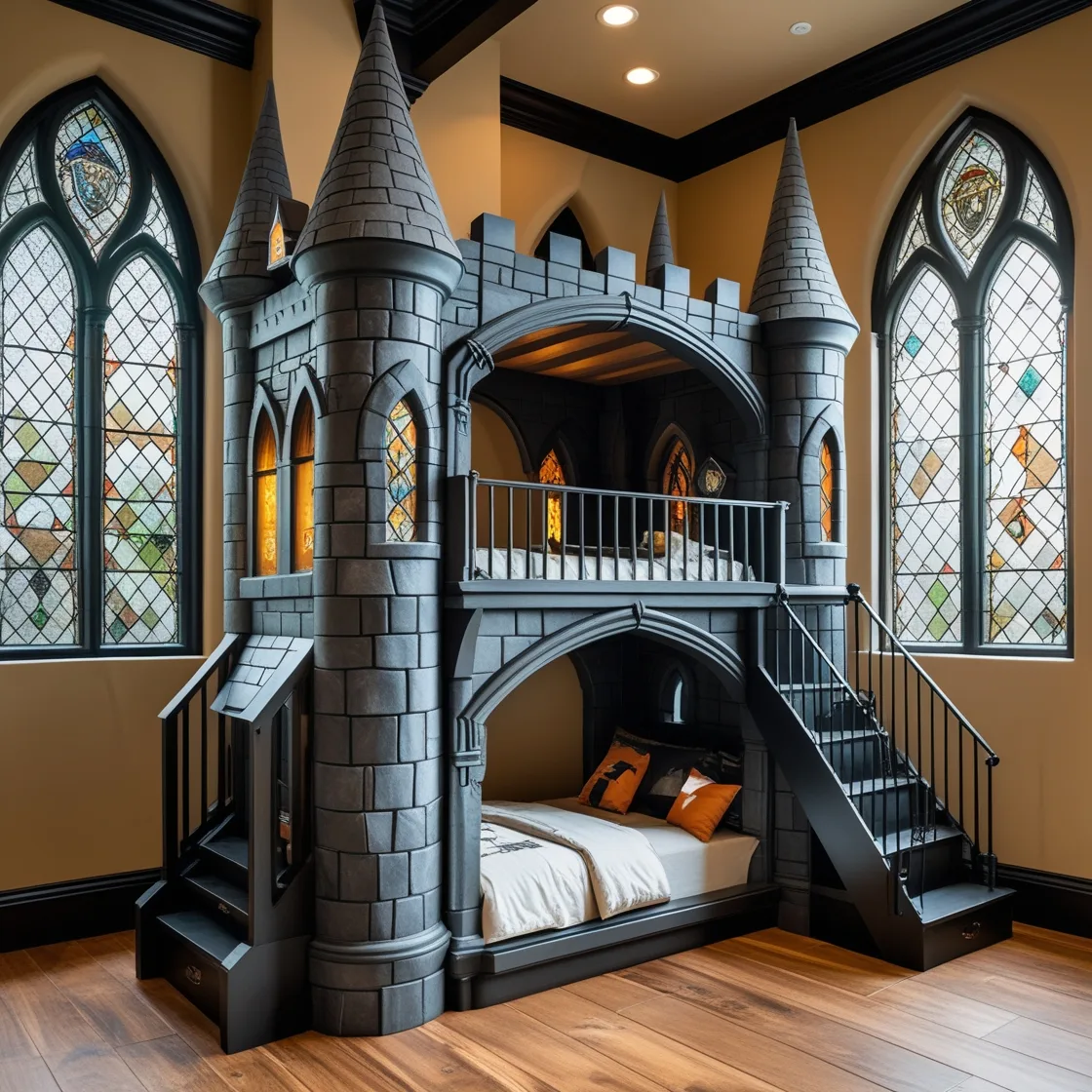 Materials and Craftsmanship for the Perfect Hogwarts Bunk Bed