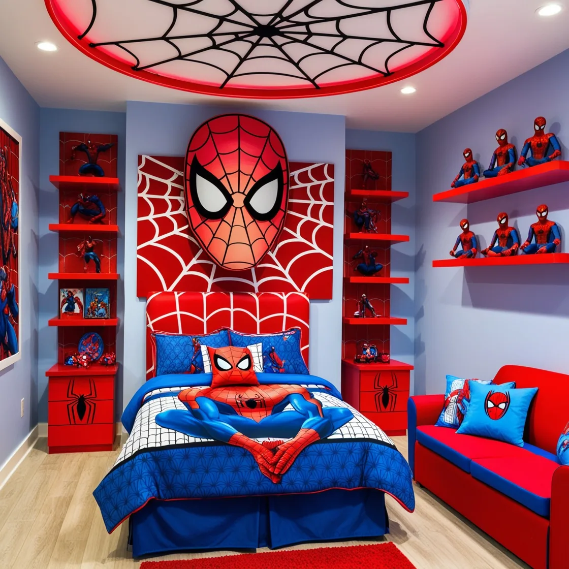 A Superhero Bedroom That Inspires