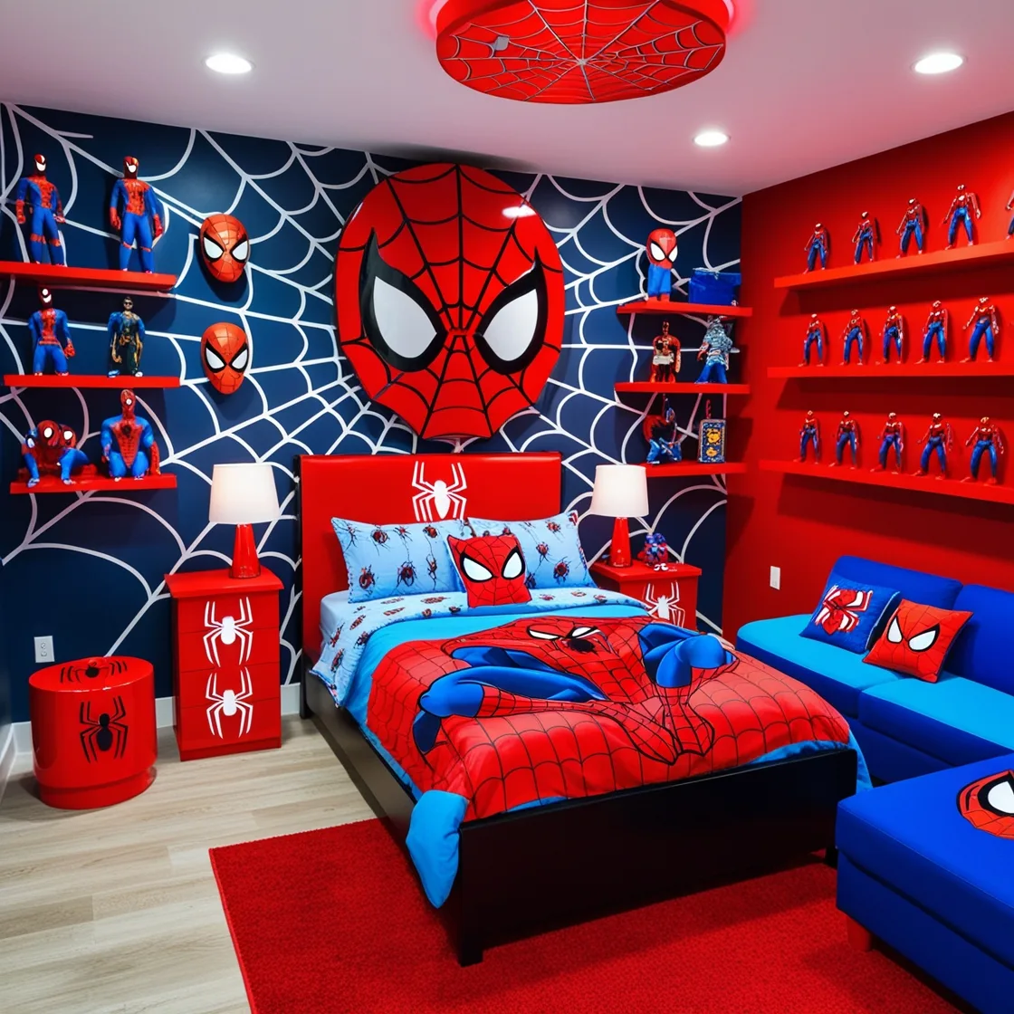 The Ultimate Spider-Man Bedroom Design