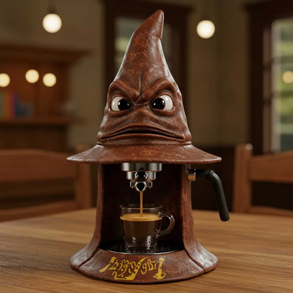 The Magic Behind A Sorting Hat Coffee Maker