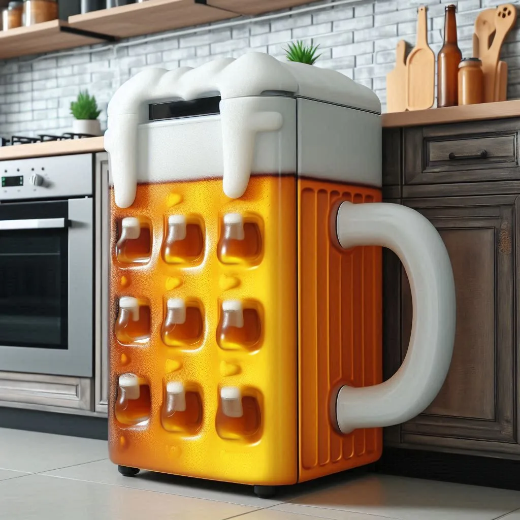 Incorporating a Beer Mug Fridge into Your Space