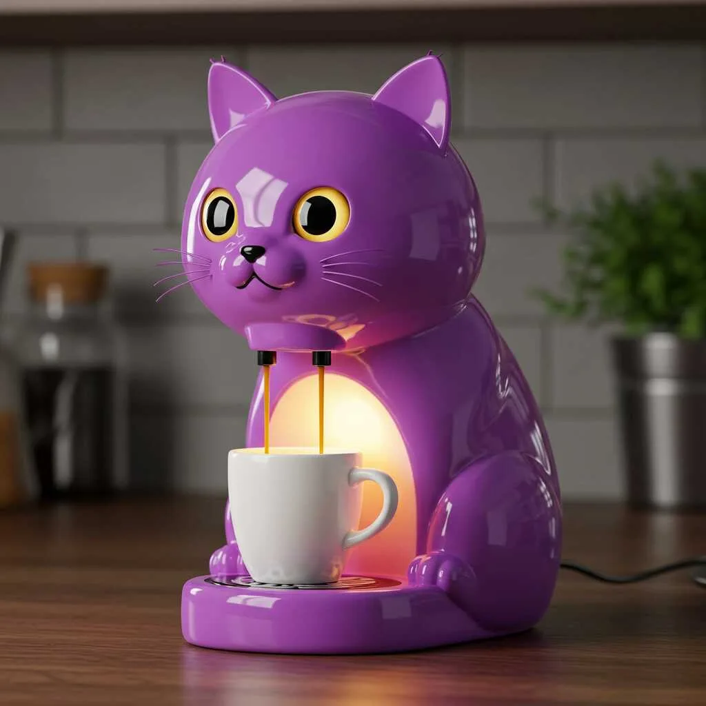 The Unique Appeal of Cat Coffee Makers