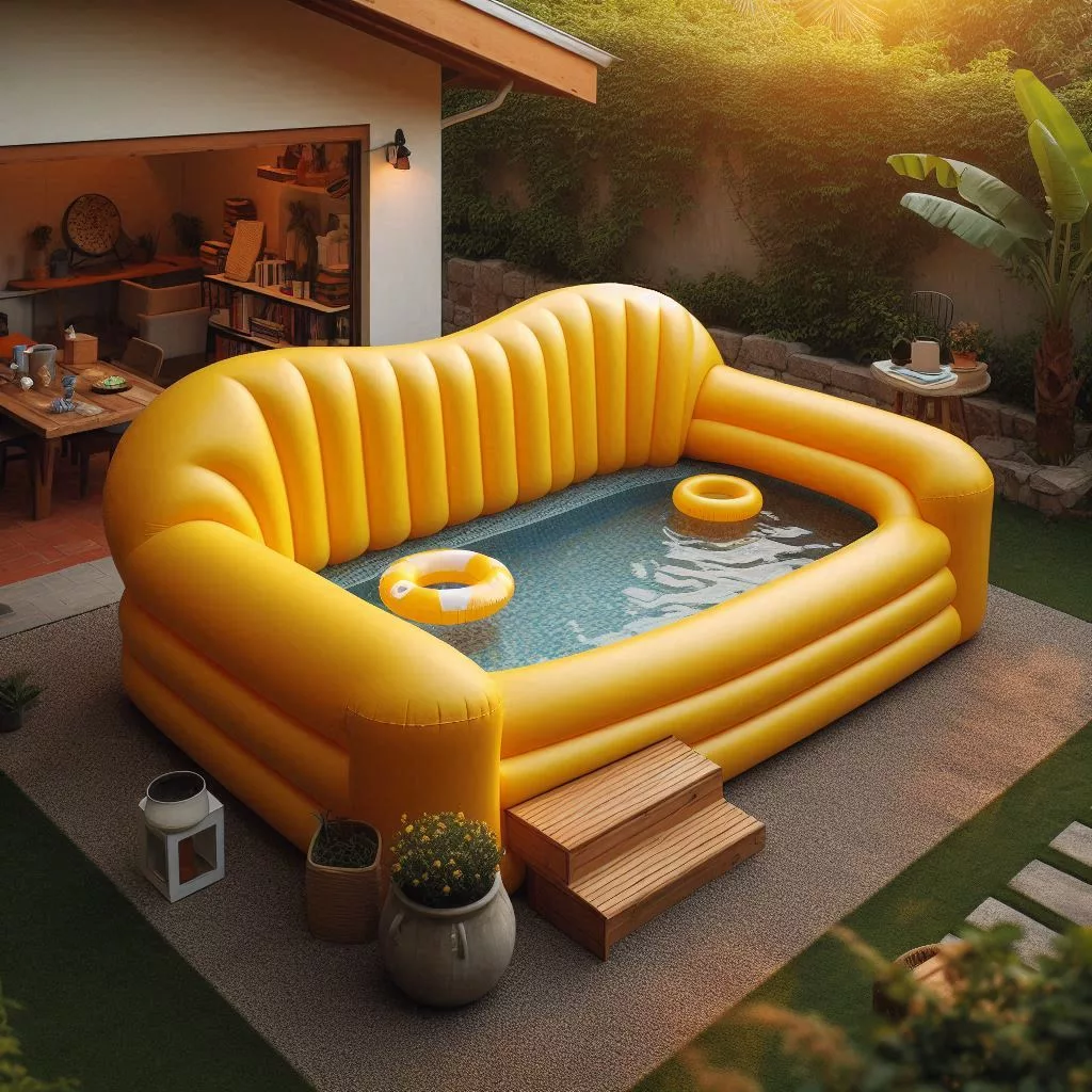 Why You Need an Inflatable Sofa Pool