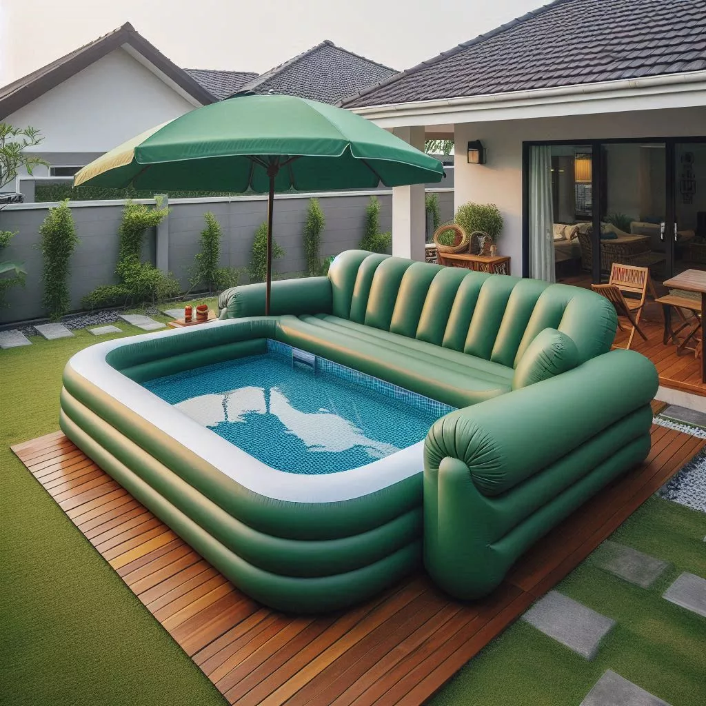 The Rise of Inflatable Sofa Pools