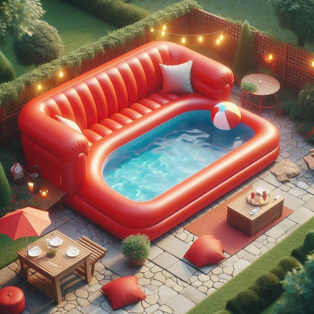 The Appeal of Inflatable Sofa Pools