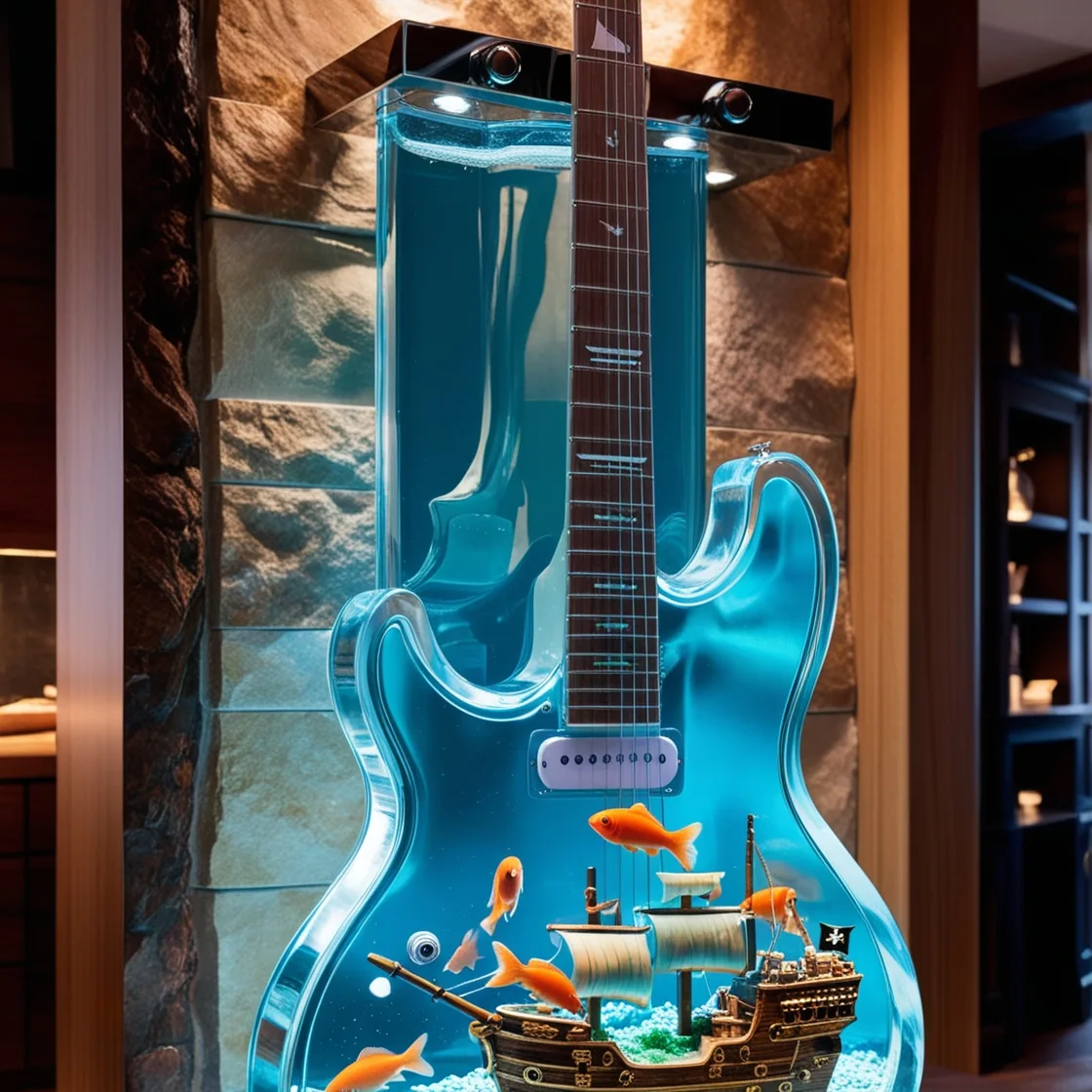 Where to Place a Guitar Aquarium for Maximum Impact