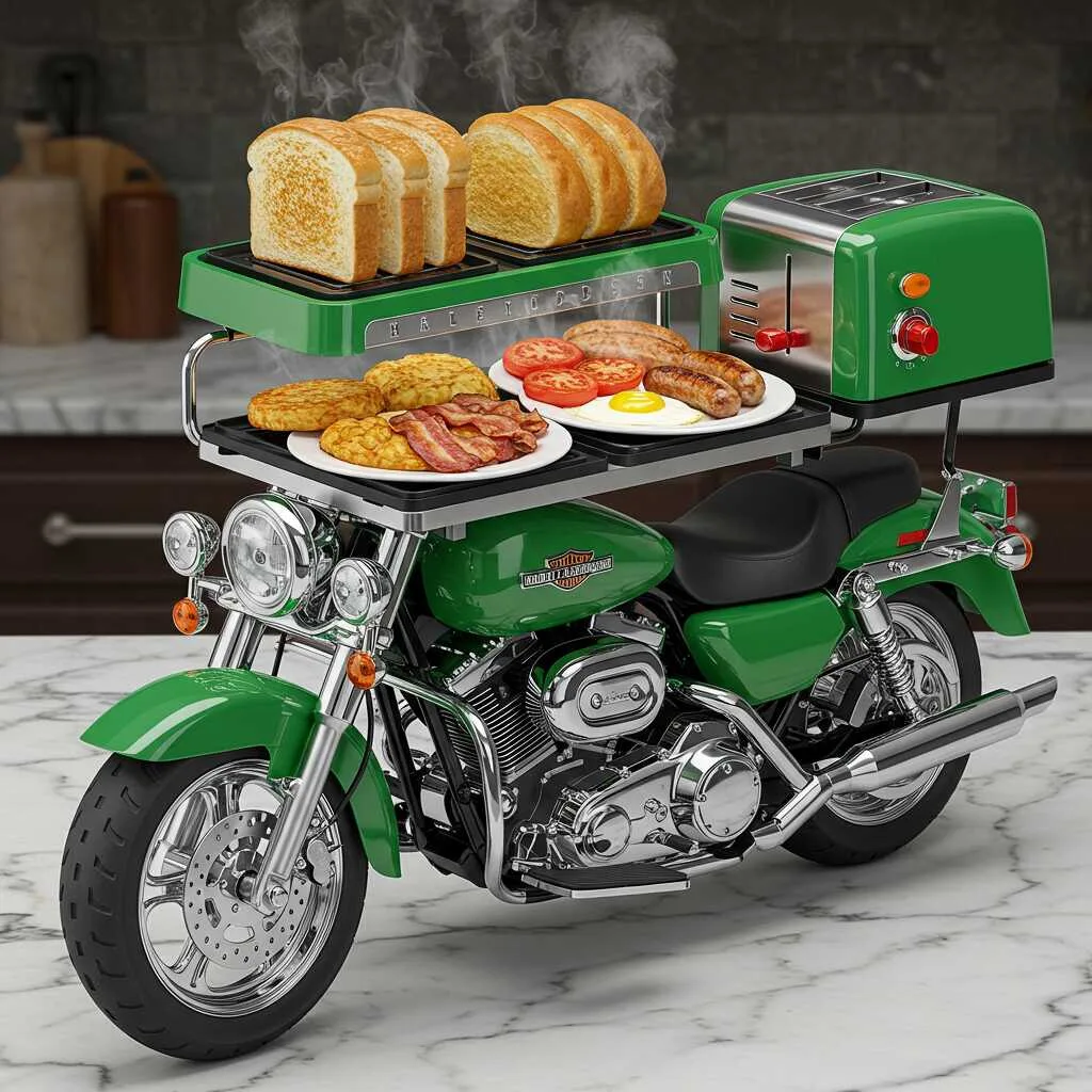 Customization Options for the Perfect Harley Breakfast Station