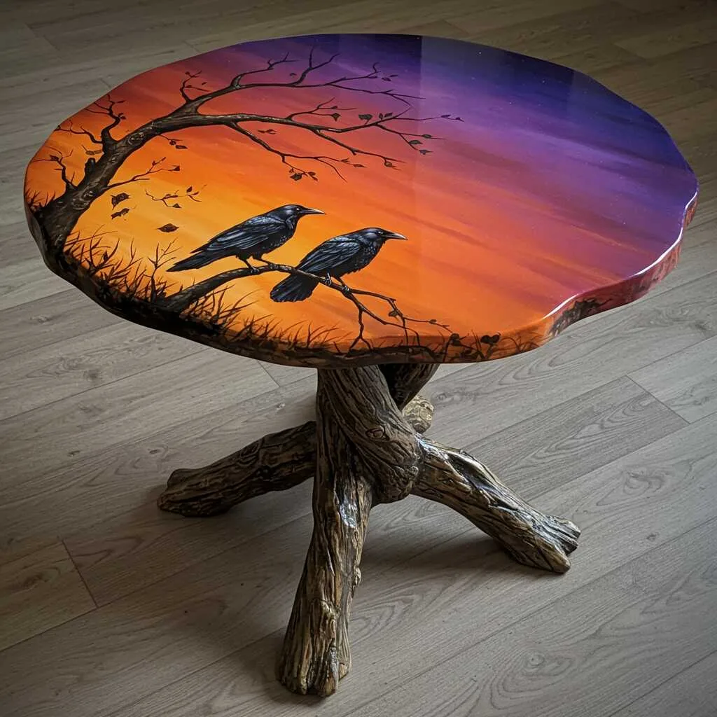 Incredible Crow Tables: A Fusion of Elegance and Mystery